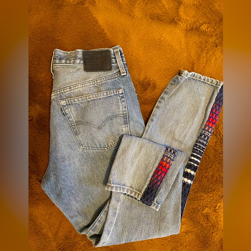 Levi’s 501 size 30/28 Button Fly, High waisted, straight/skinny leg
